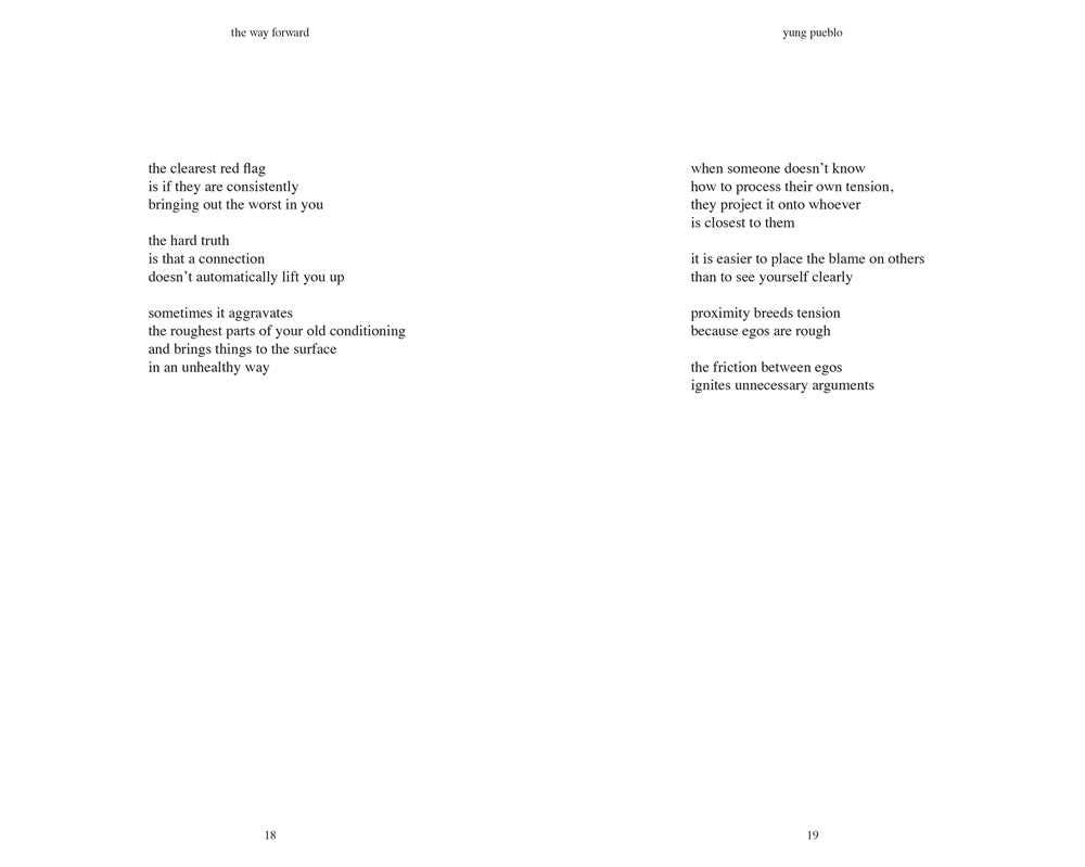Way Forward by yung pueblo: Paperback; 240 pages / English