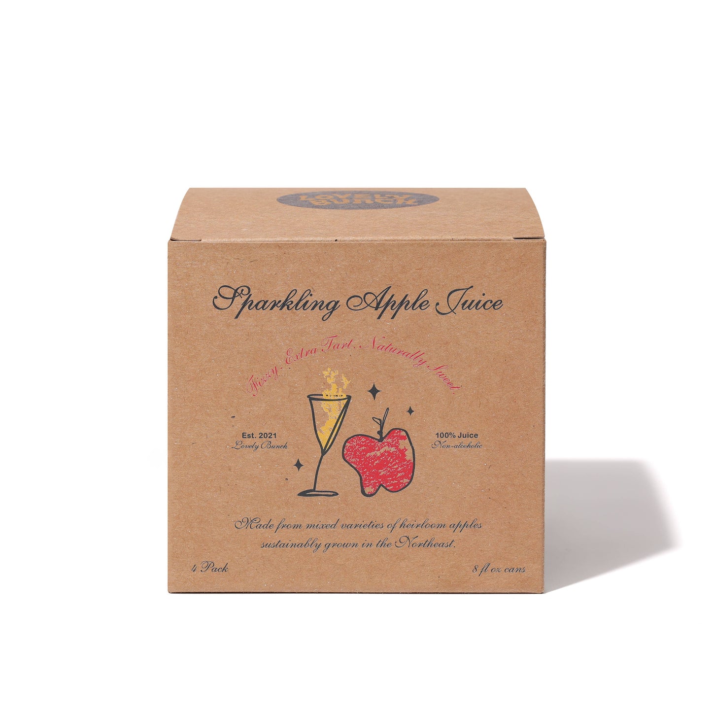 Sparkling Apple Juice Single