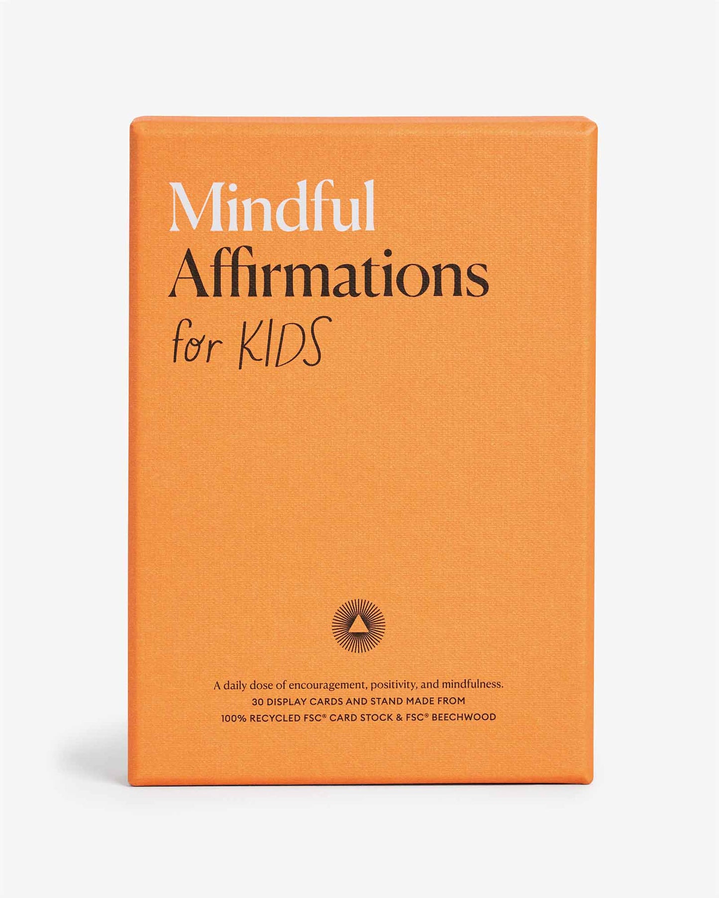 Mindful Affirmations for Kids, Display Cards Gift