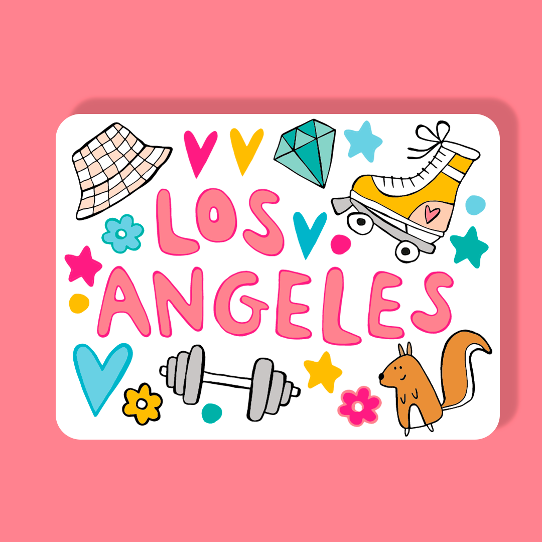 Los Angeles Fun Magnet
