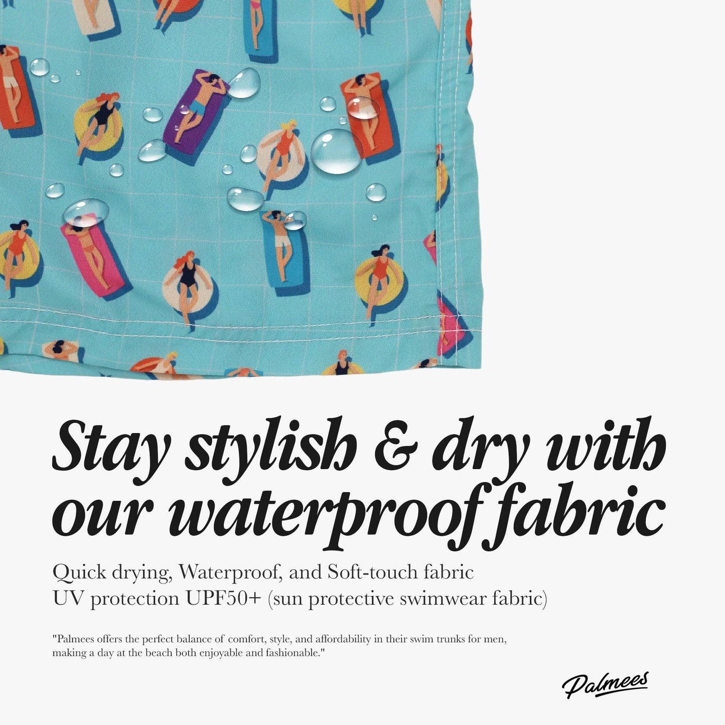 Salvavidas Swim Short: Multi-Colored / M (30-31)