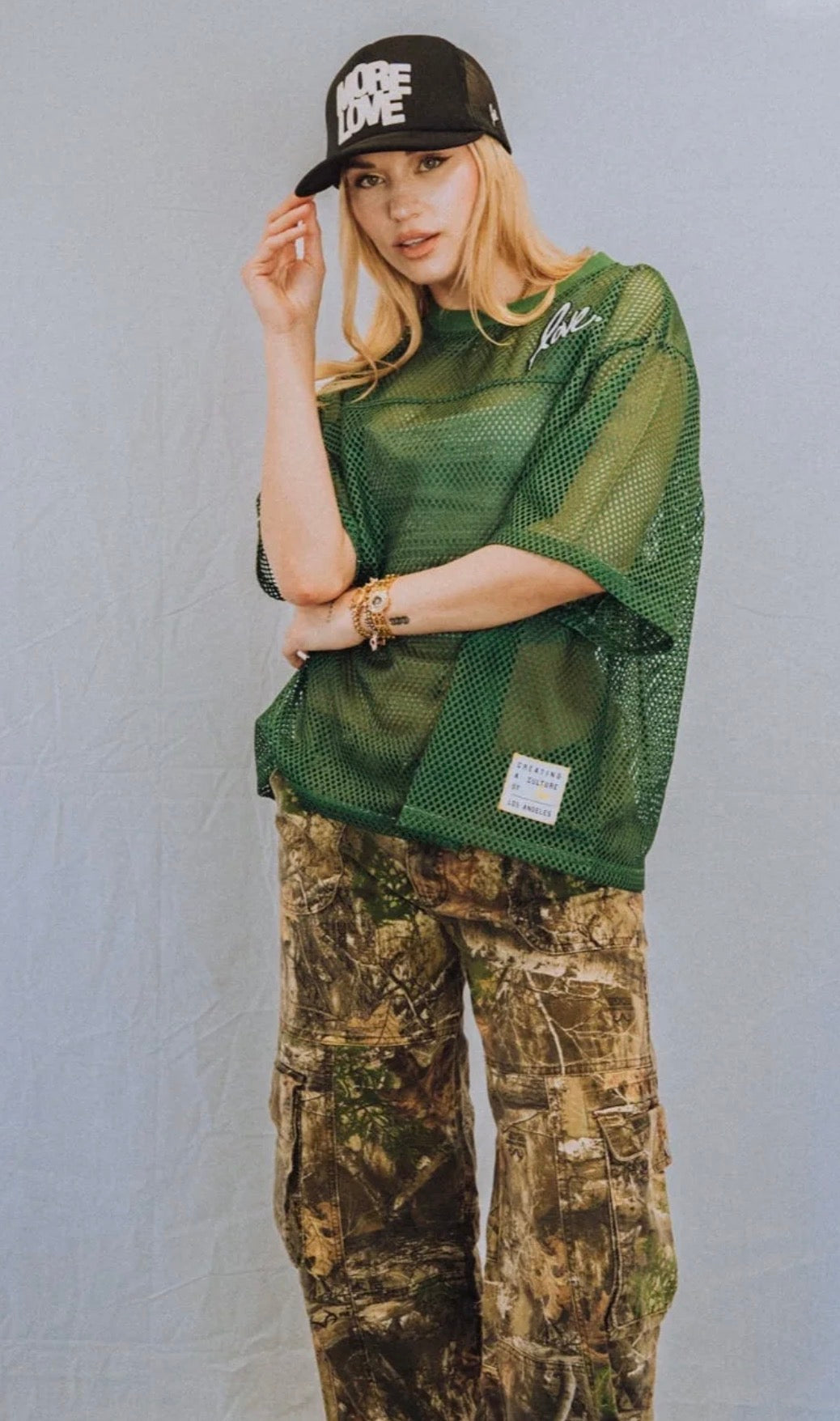 The Lover Mesh Box Jersey - Green