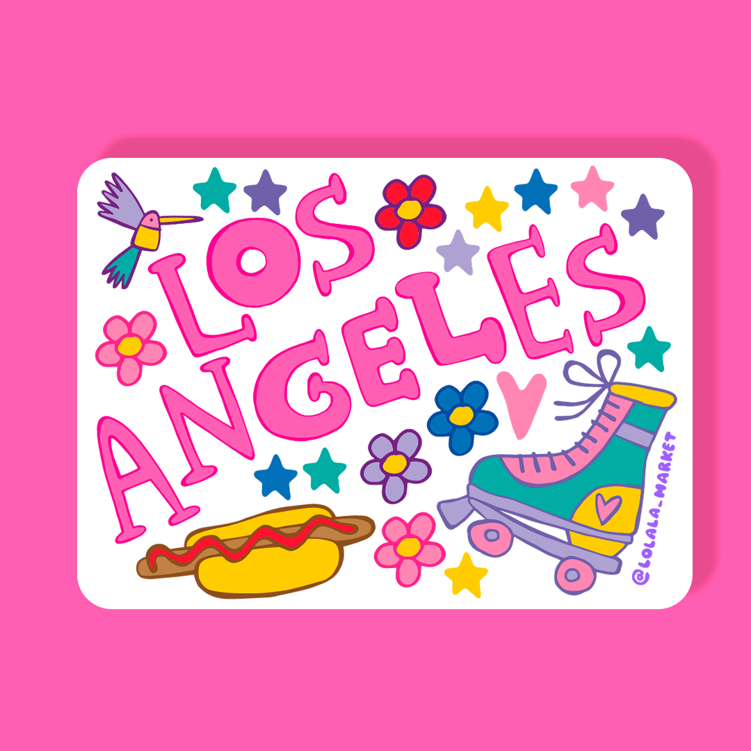 Los Angeles Magnet (PINK)