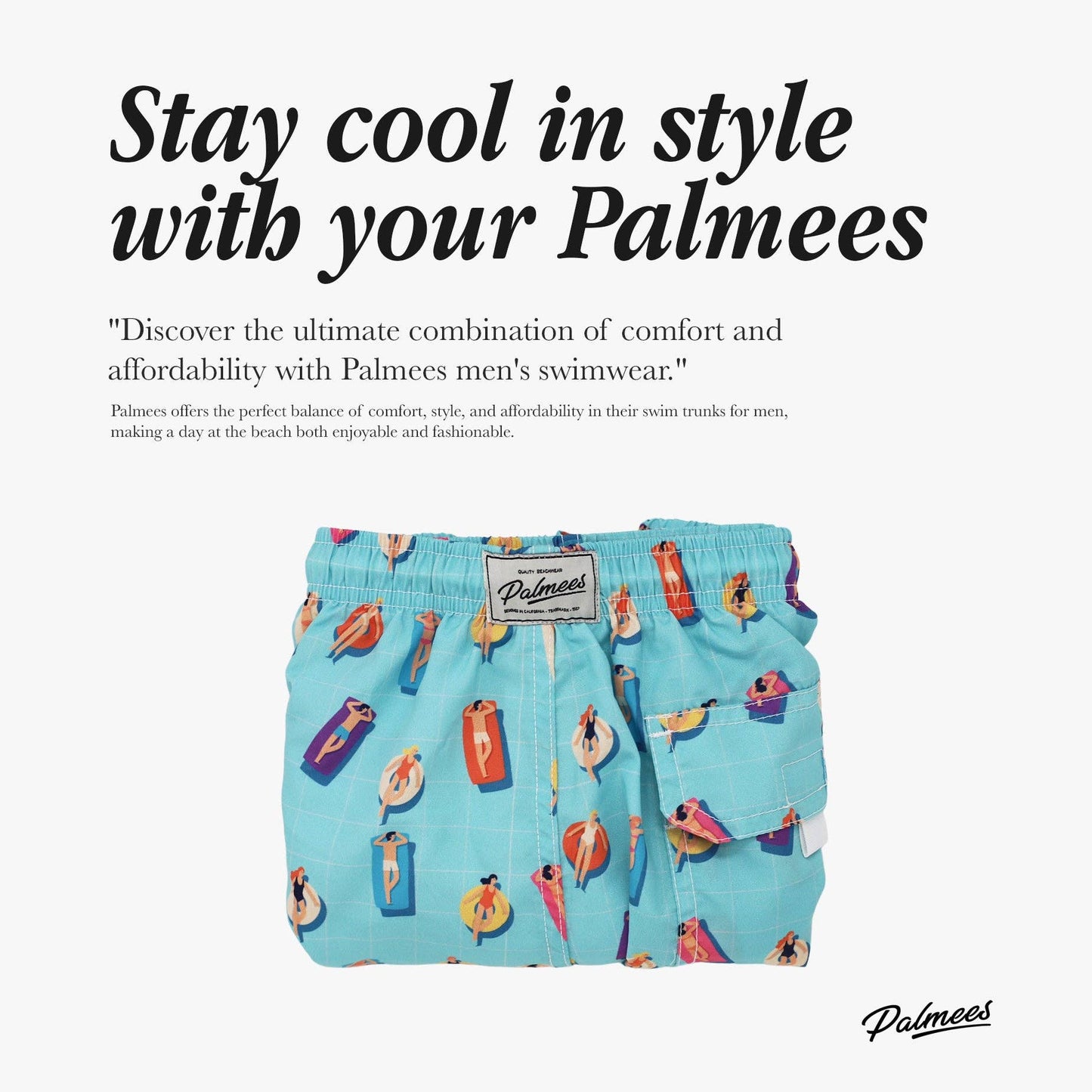 Salvavidas Swim Short: Multi-Colored / M (30-31)