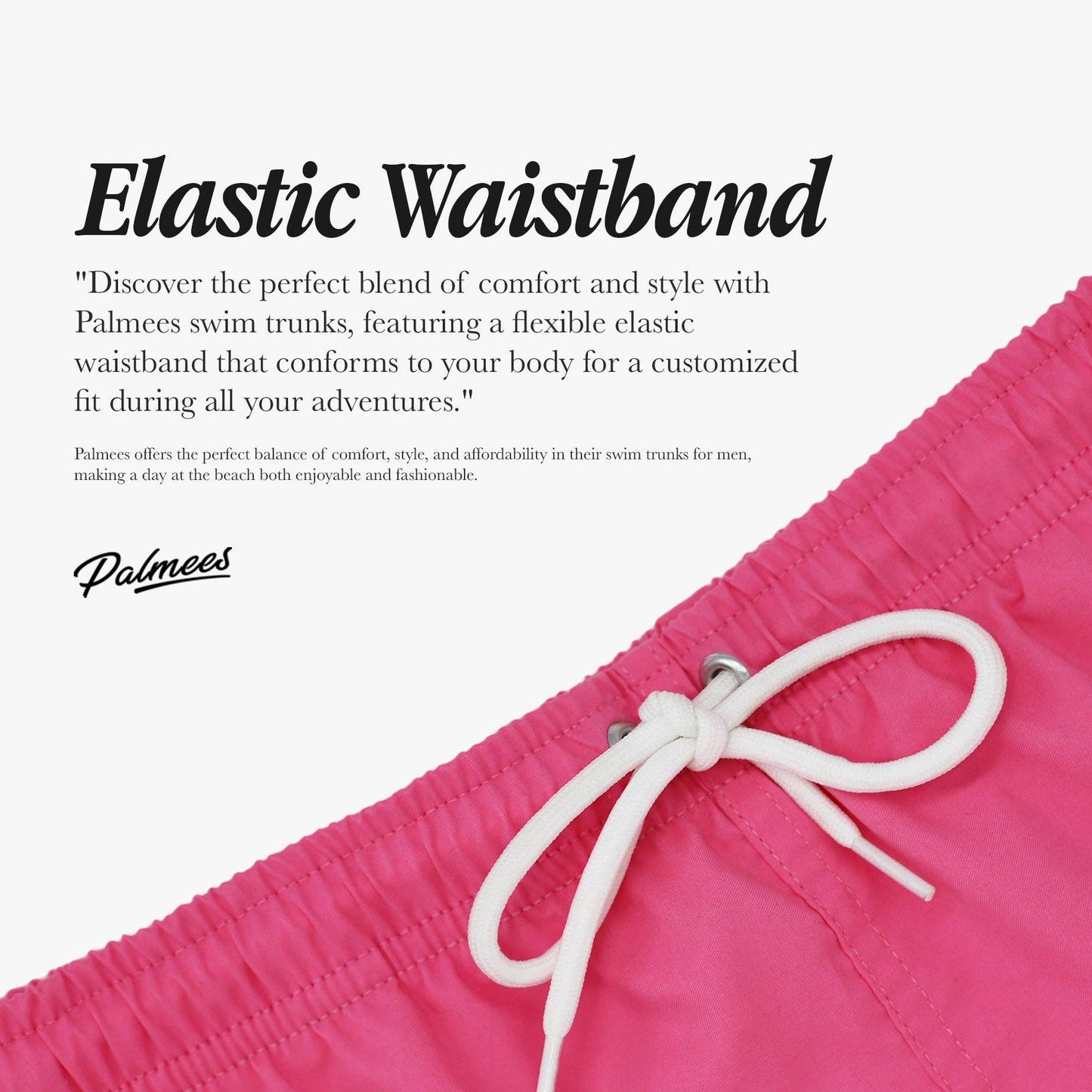 Pink Swim Short: Pink / M (30-31)
