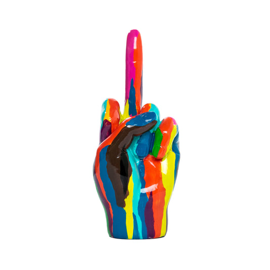 Graffiti Middle Finger Tabletop - 8.5" tall