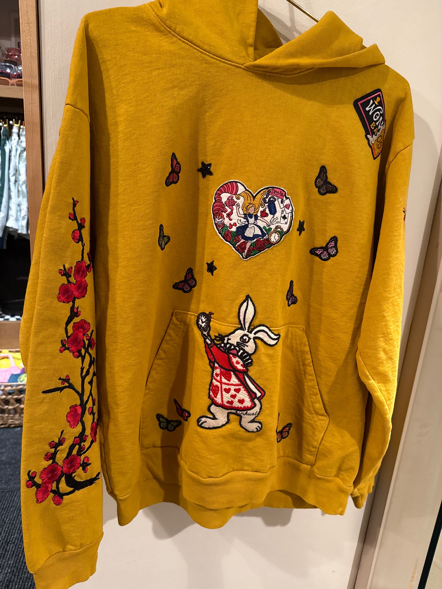 Adventure Hoodie Mustard L