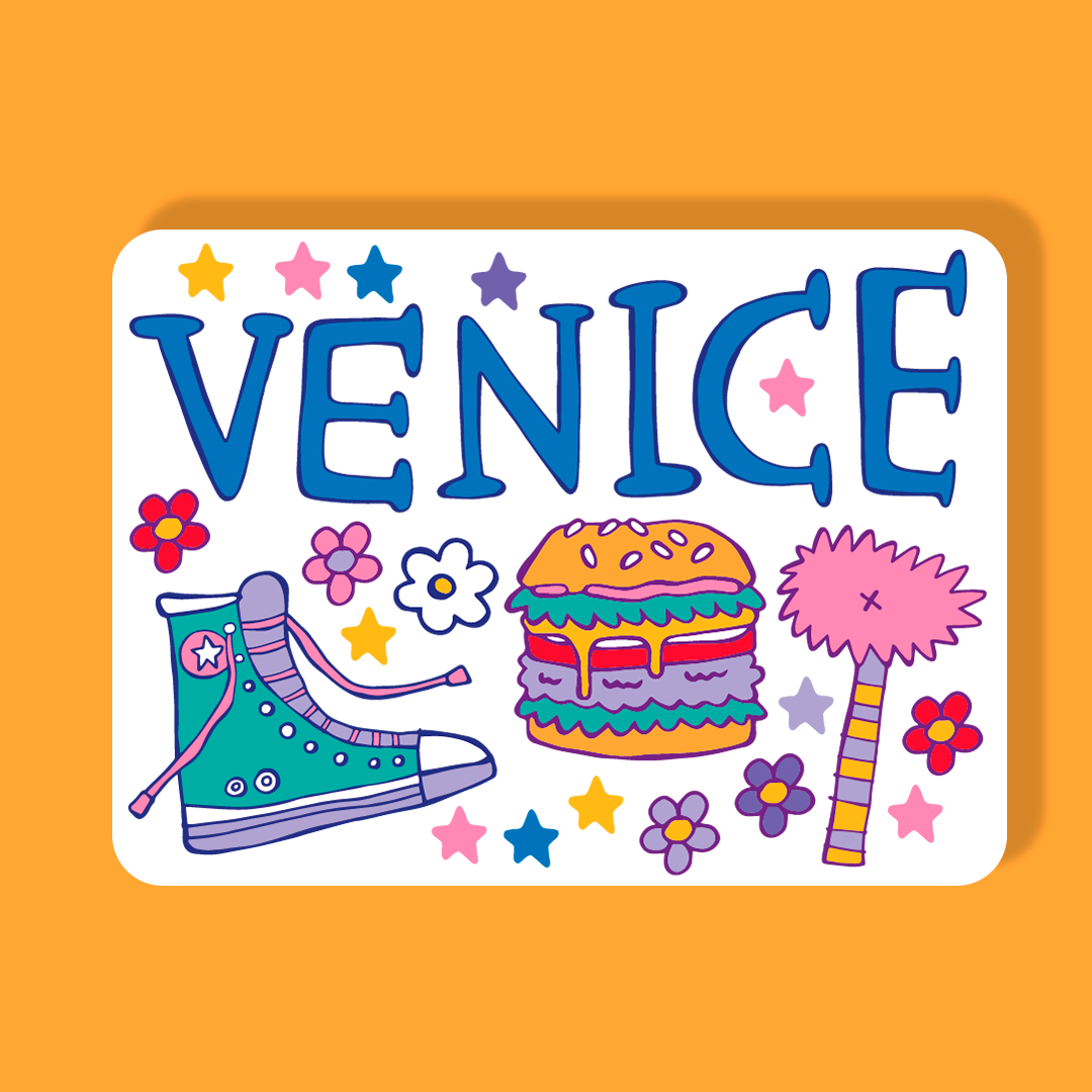 Venice Beach Magnet