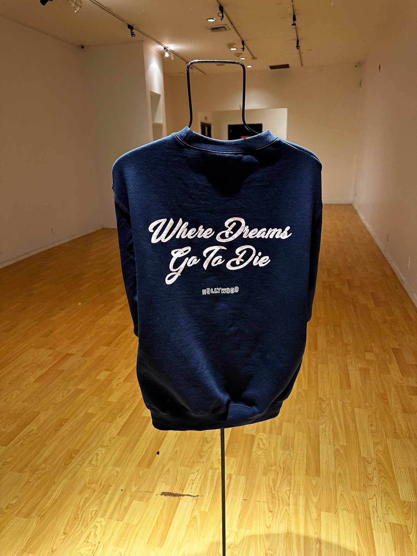 WHERE DREAMS GO TO DIE (HOLLYWOOD) sweatshirt: Black / L