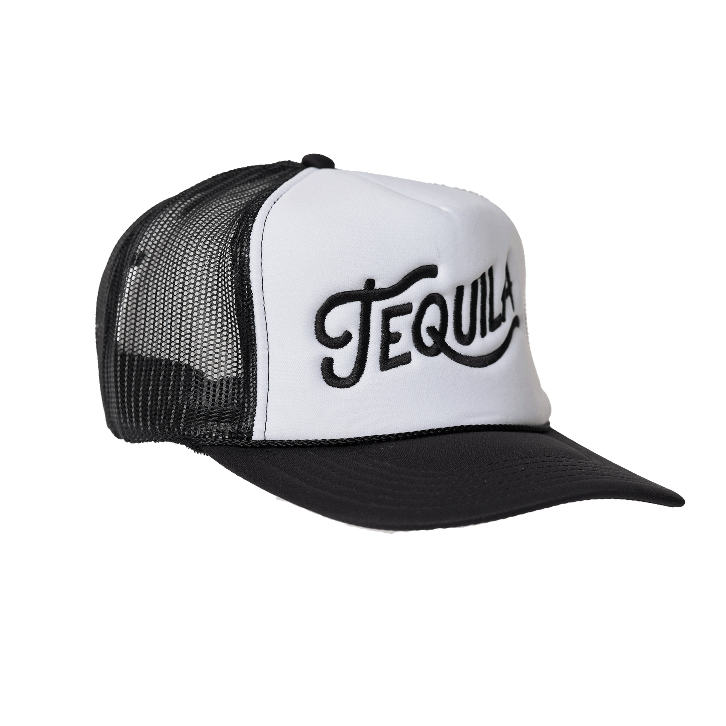 Tequila Trucker Hat: Captain Blk/Gld