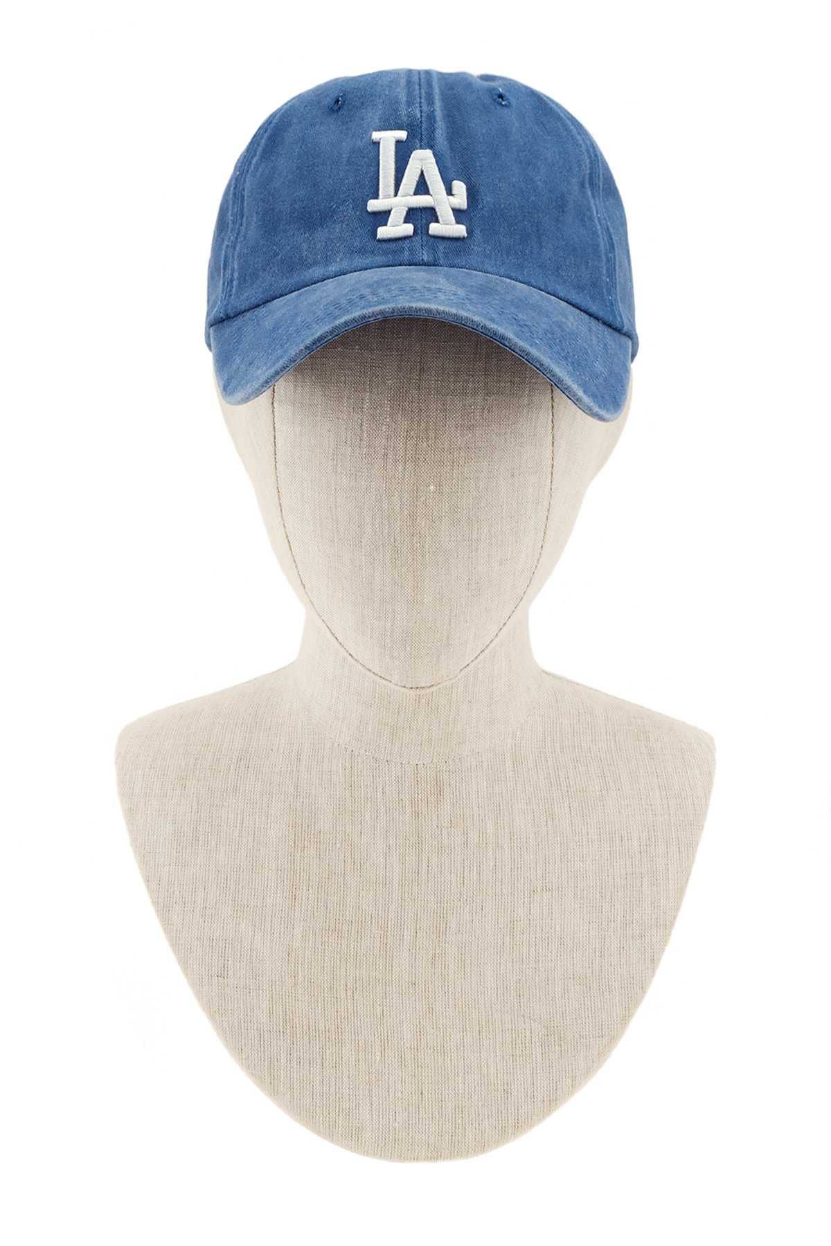 LA Embroidery Baseball Cap LT.Denim