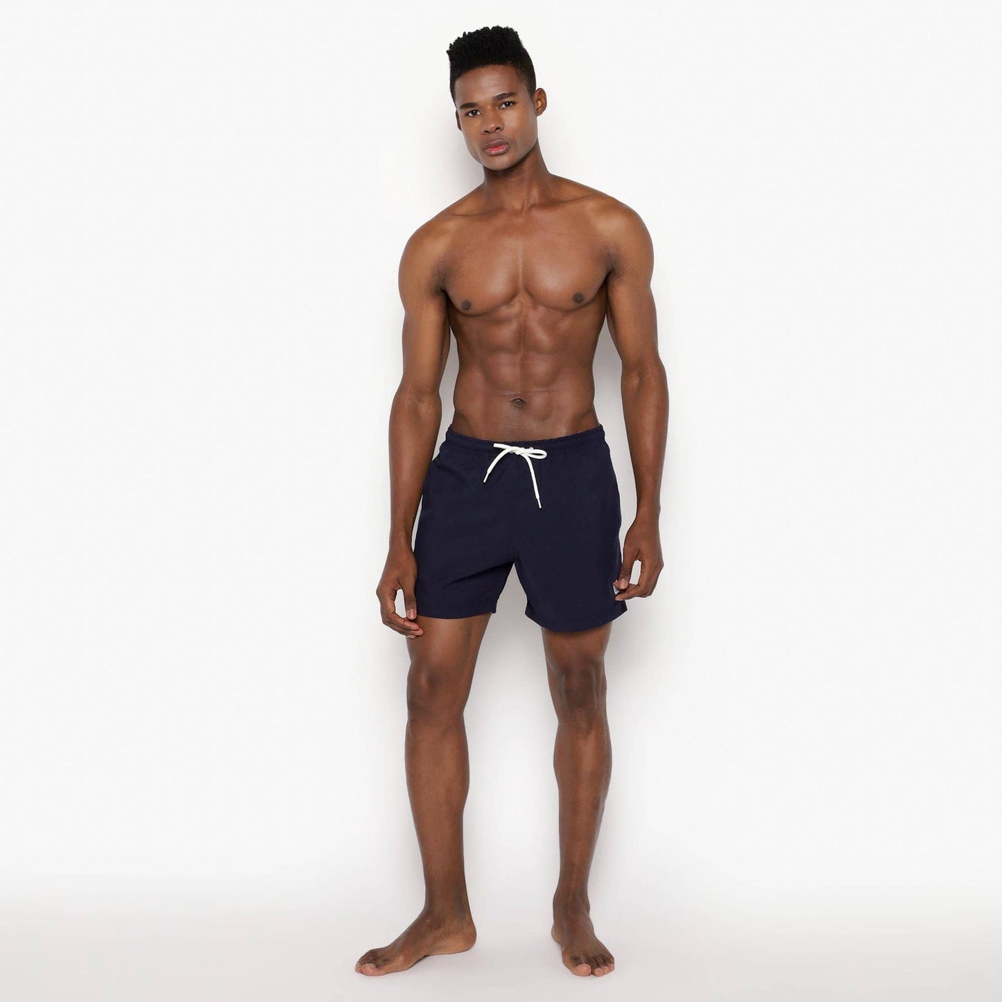 Navy Blue Swim Short: Blue / L (32-33)
