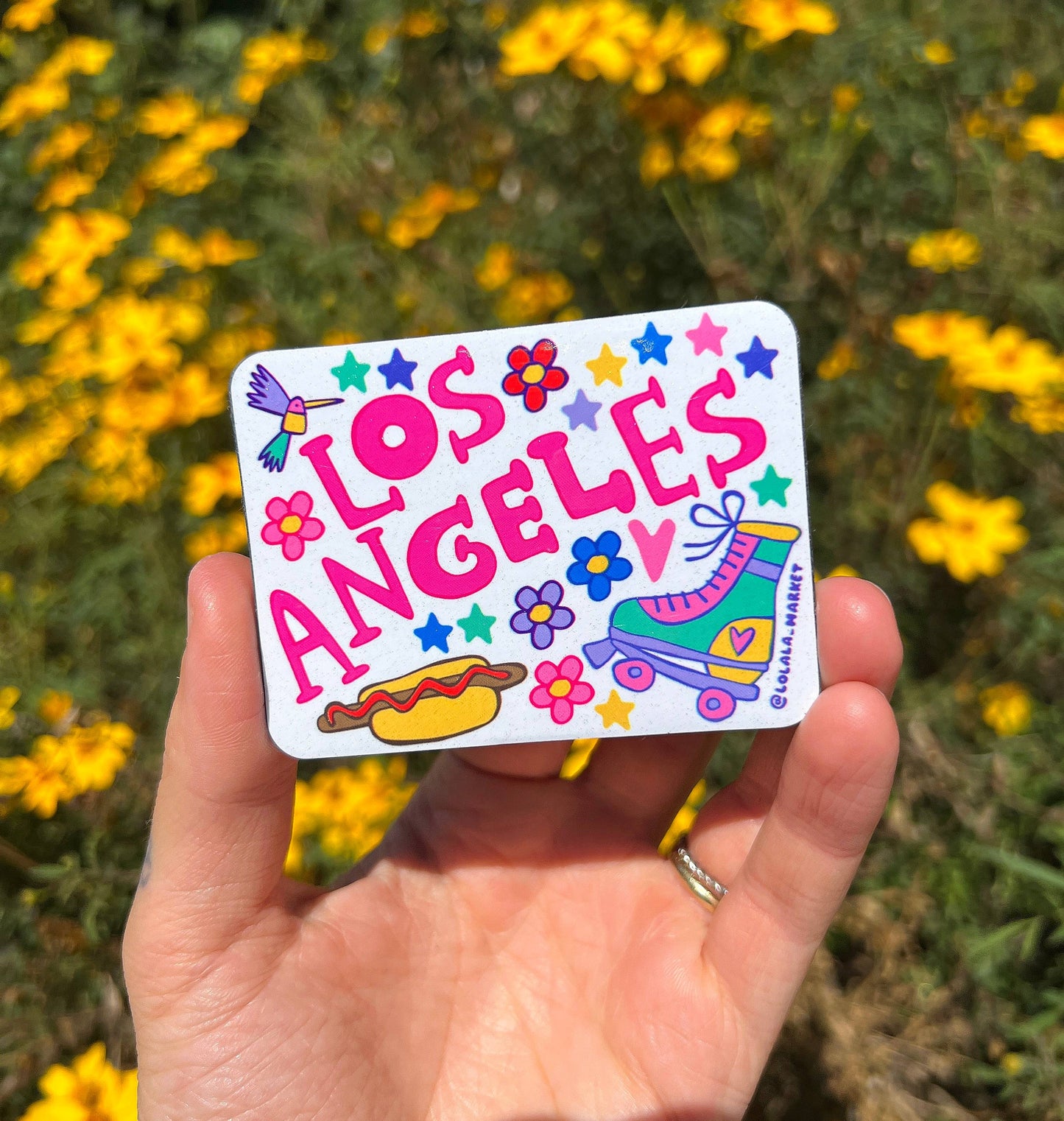 Los Angeles Magnet (PINK)