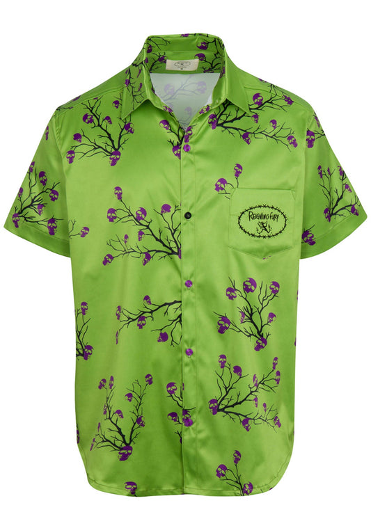 DEAD OAK ELECTRIC LIME RESORT SHIRT