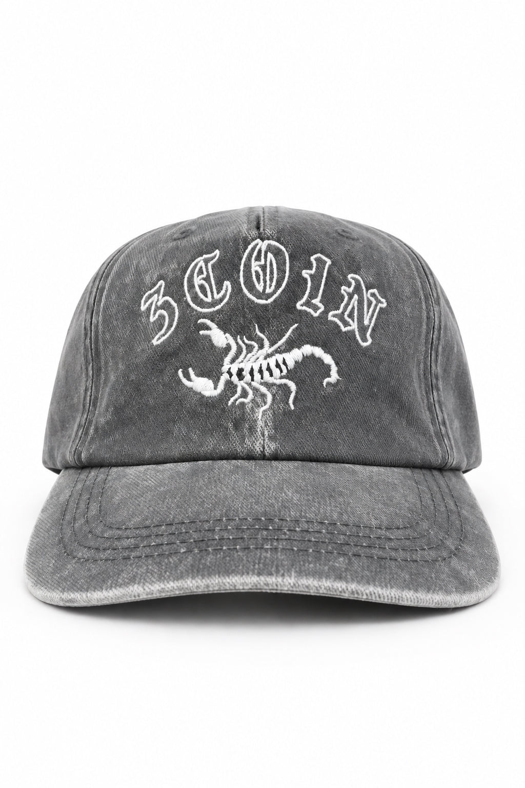 3COIN Hat - Grey Denim