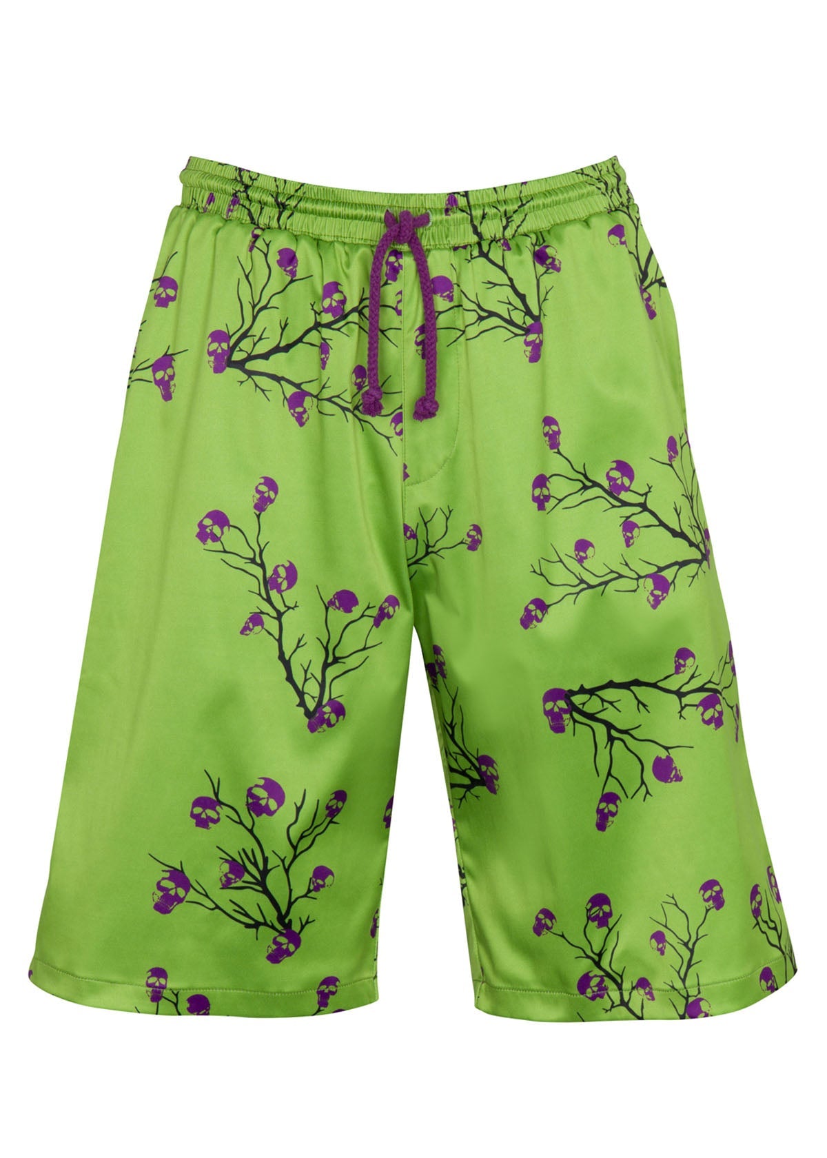 DEAD OAK ELECTRIC LIME RESORT SHORTS