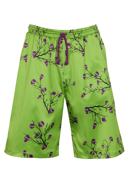 DEAD OAK ELECTRIC LIME RESORT SHORTS
