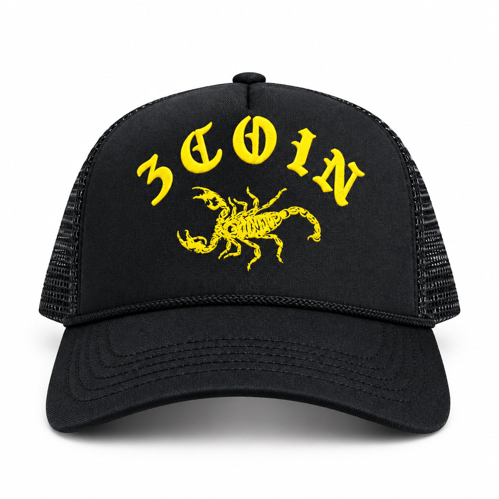 3COIN Neon Signature Scorpion Hat