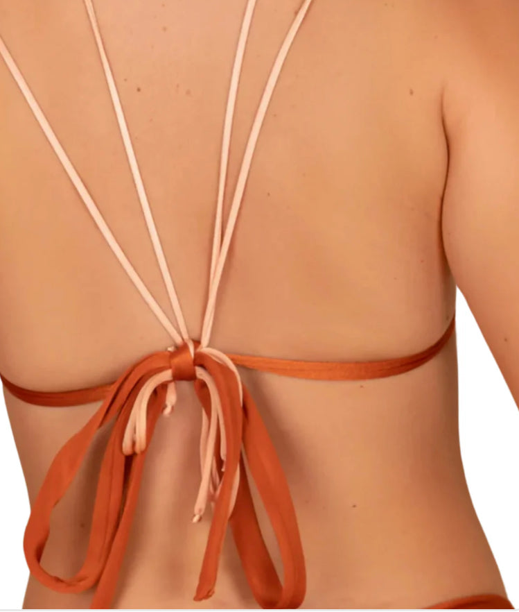 SHELLS TOP - OCHRE