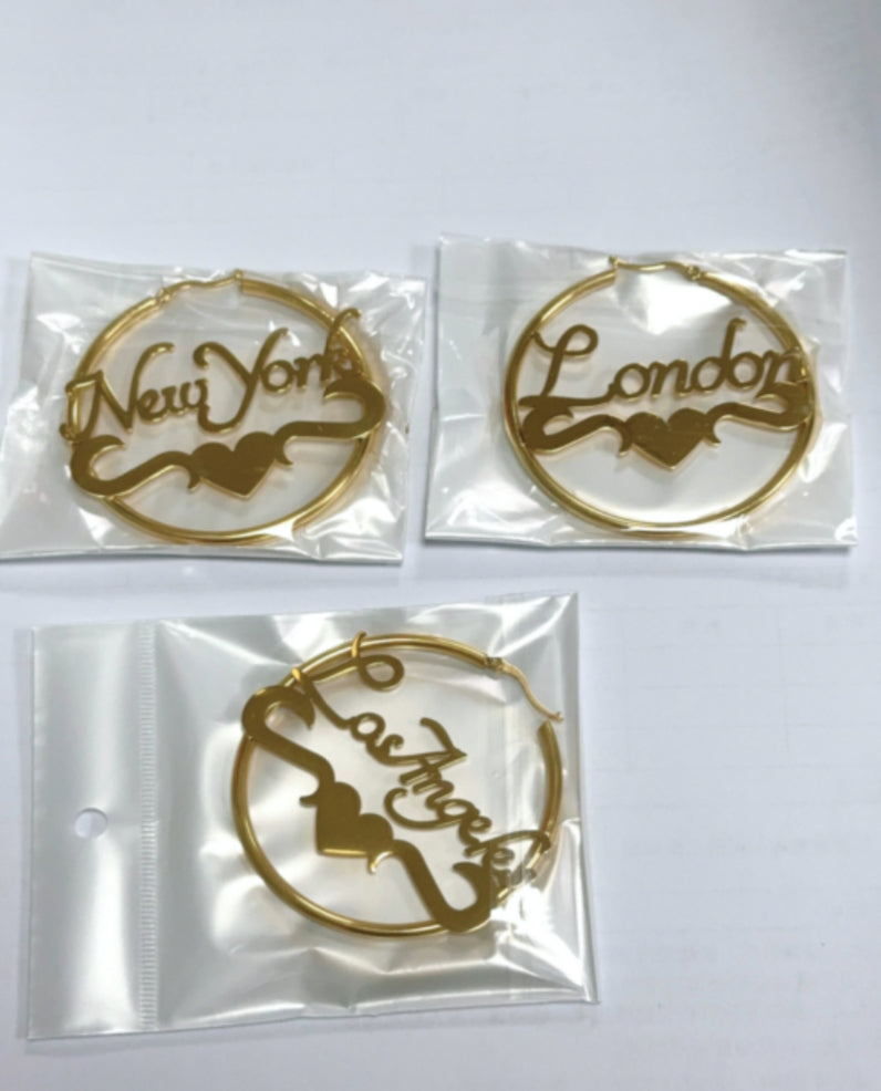 City Earrings