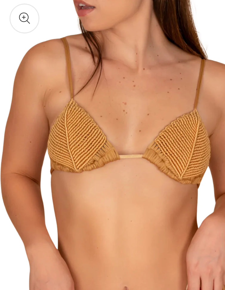 SHELLS TOP - GOLD