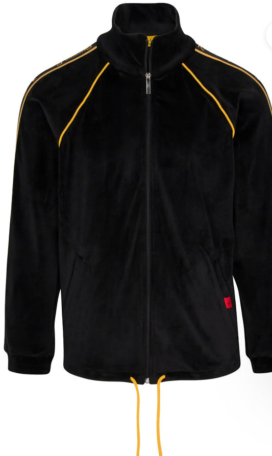 KING FURY VELOUR TRACKSUIT JACKET- Luxury Streetwear Set | Designer Velour Collection