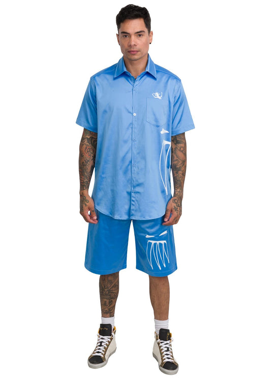 FURY GHOST ANGEL BLUE RESORT SHORTS