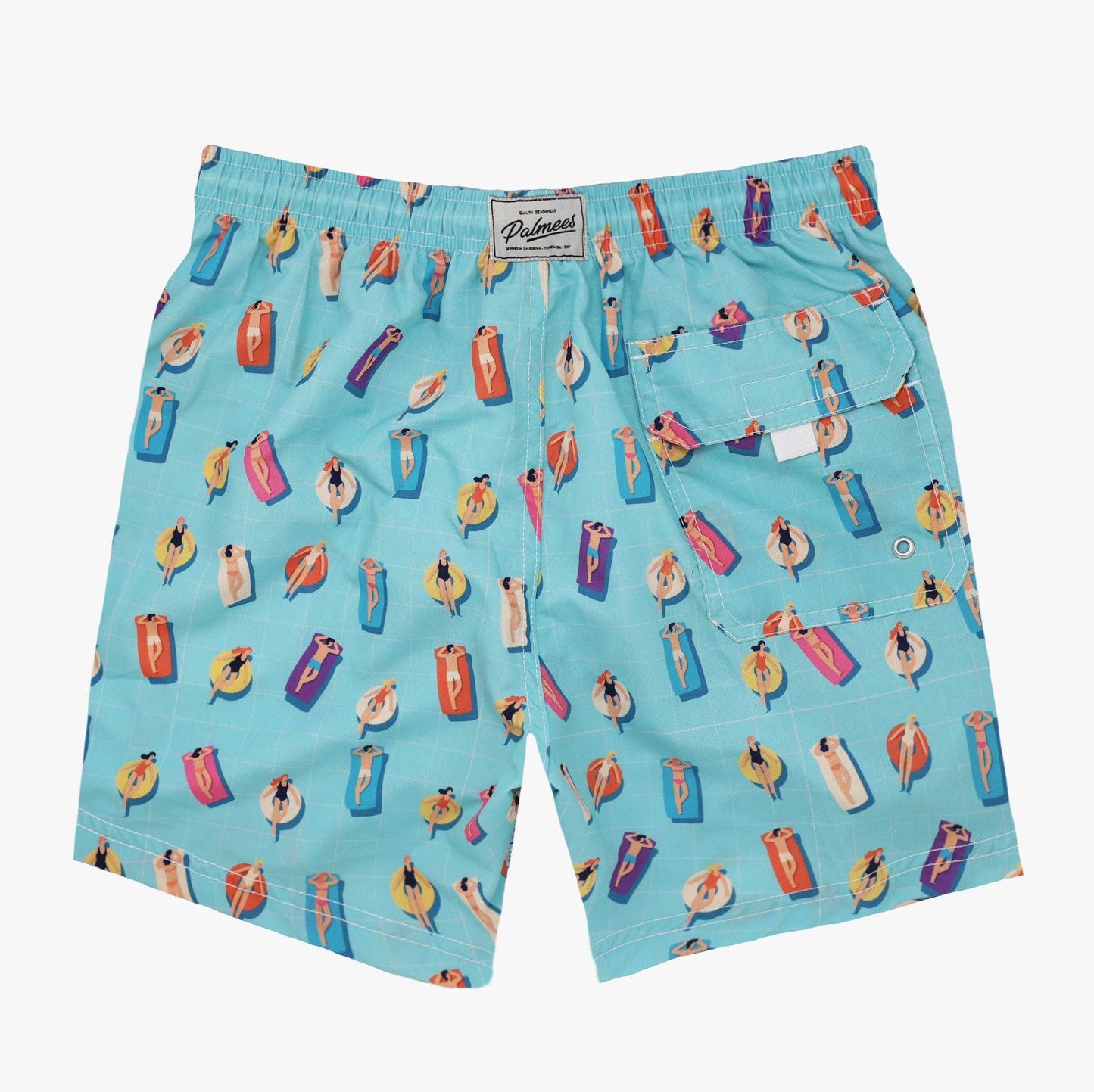Salvavidas Swim Short: Multi-Colored / M (30-31)