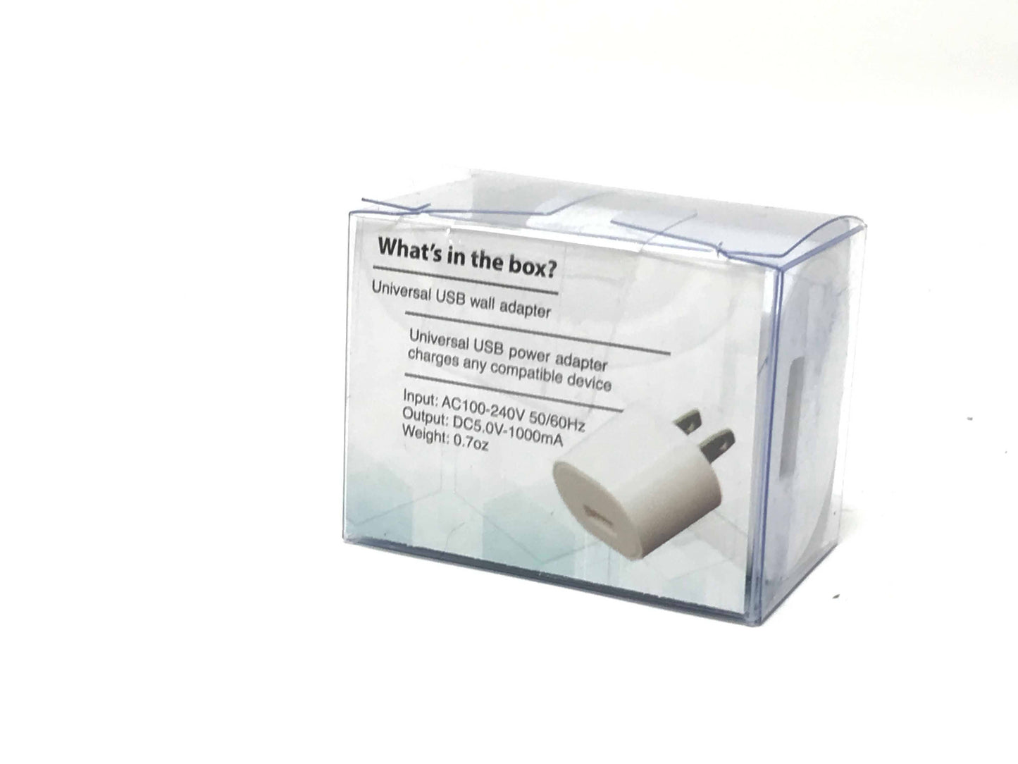 Wall Plug Adapter, 12V USB - Compact