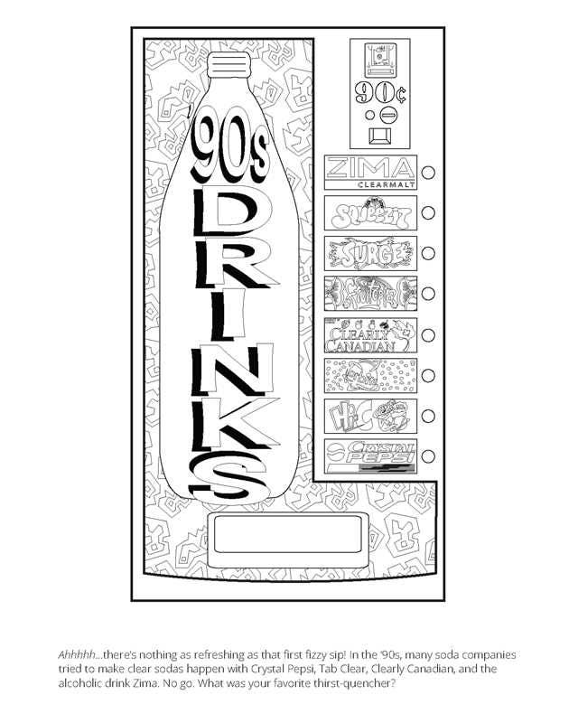 1990s Coloring Book by James Grange: Paperback; 60 pages / English