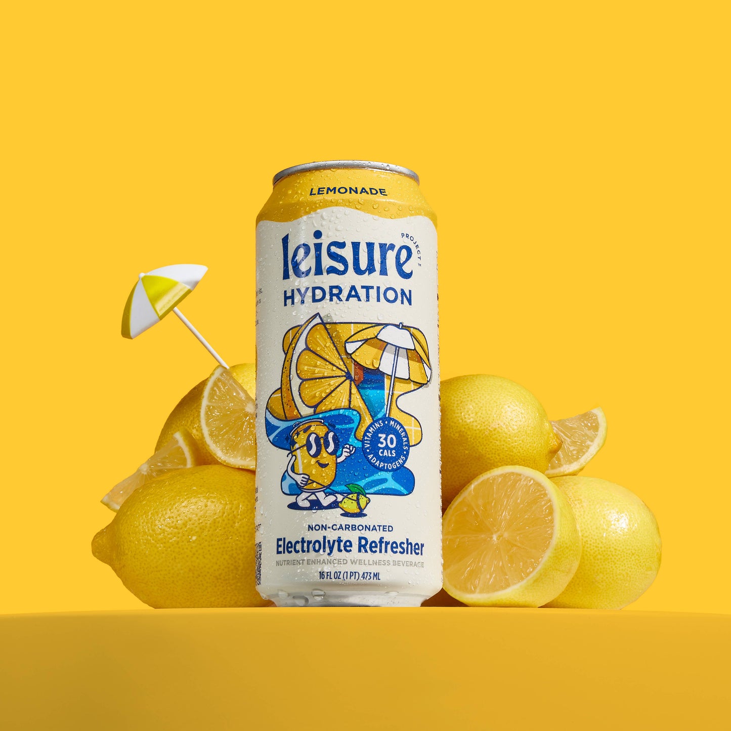 Leisure Hydration Electrolyte Lemonade (16 oz)
