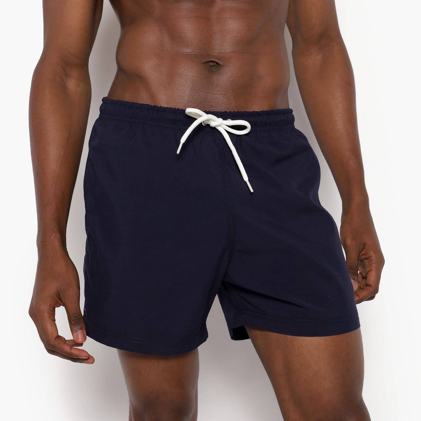 Navy Blue Swim Short: Blue / L (32-33)