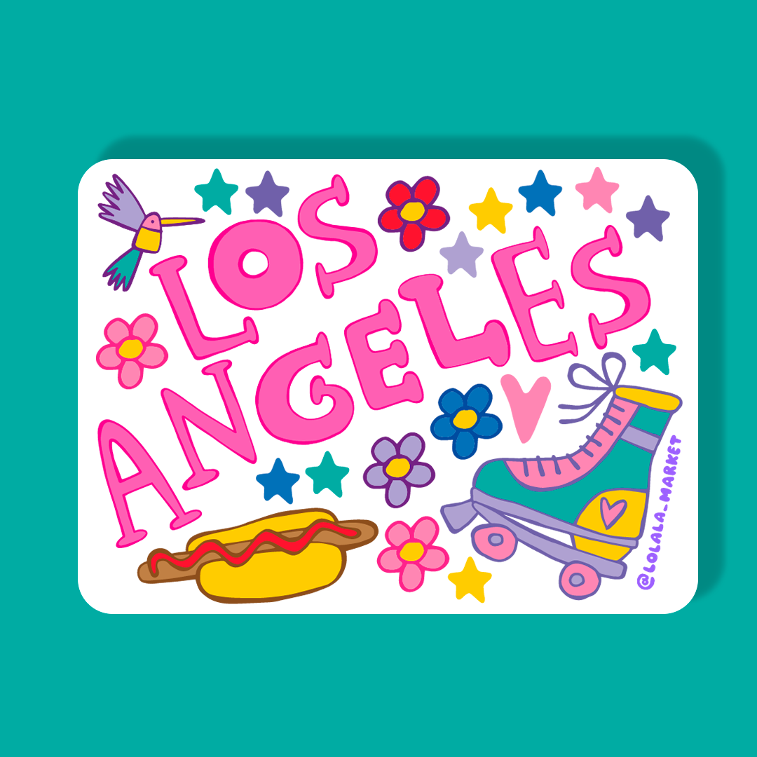 Los Angeles Magnet (PINK)