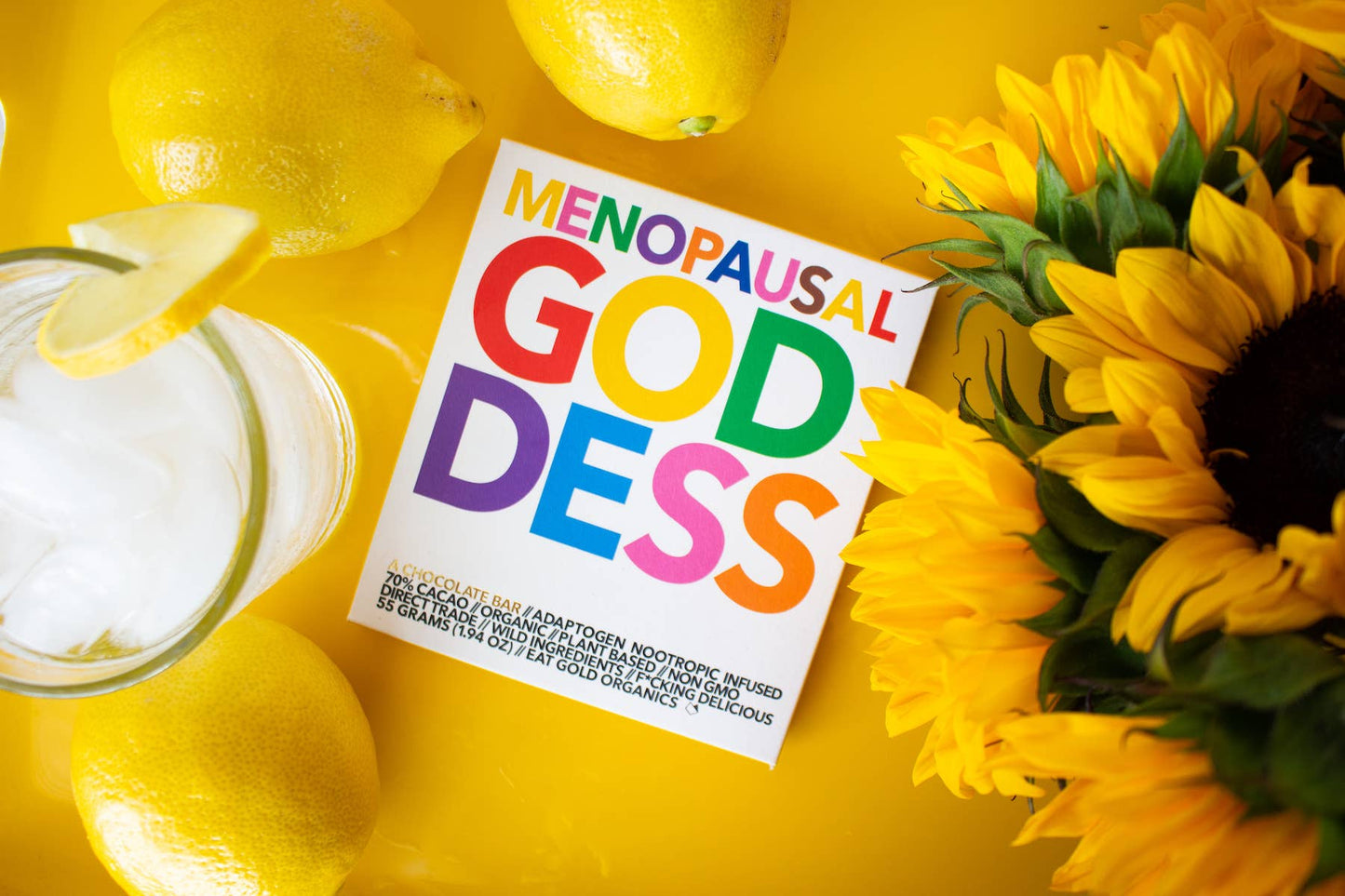 MENOPAUSAL GODDESS a Functional & Delicious Chocolate Bar