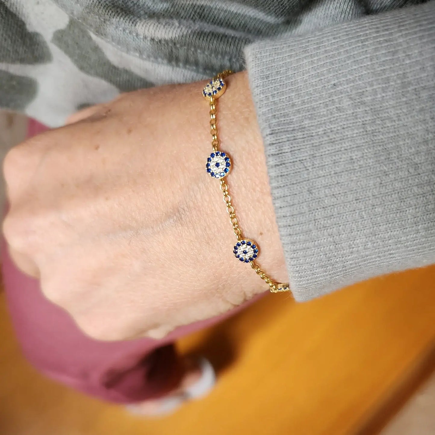 Evil Eye Charm Bracelet