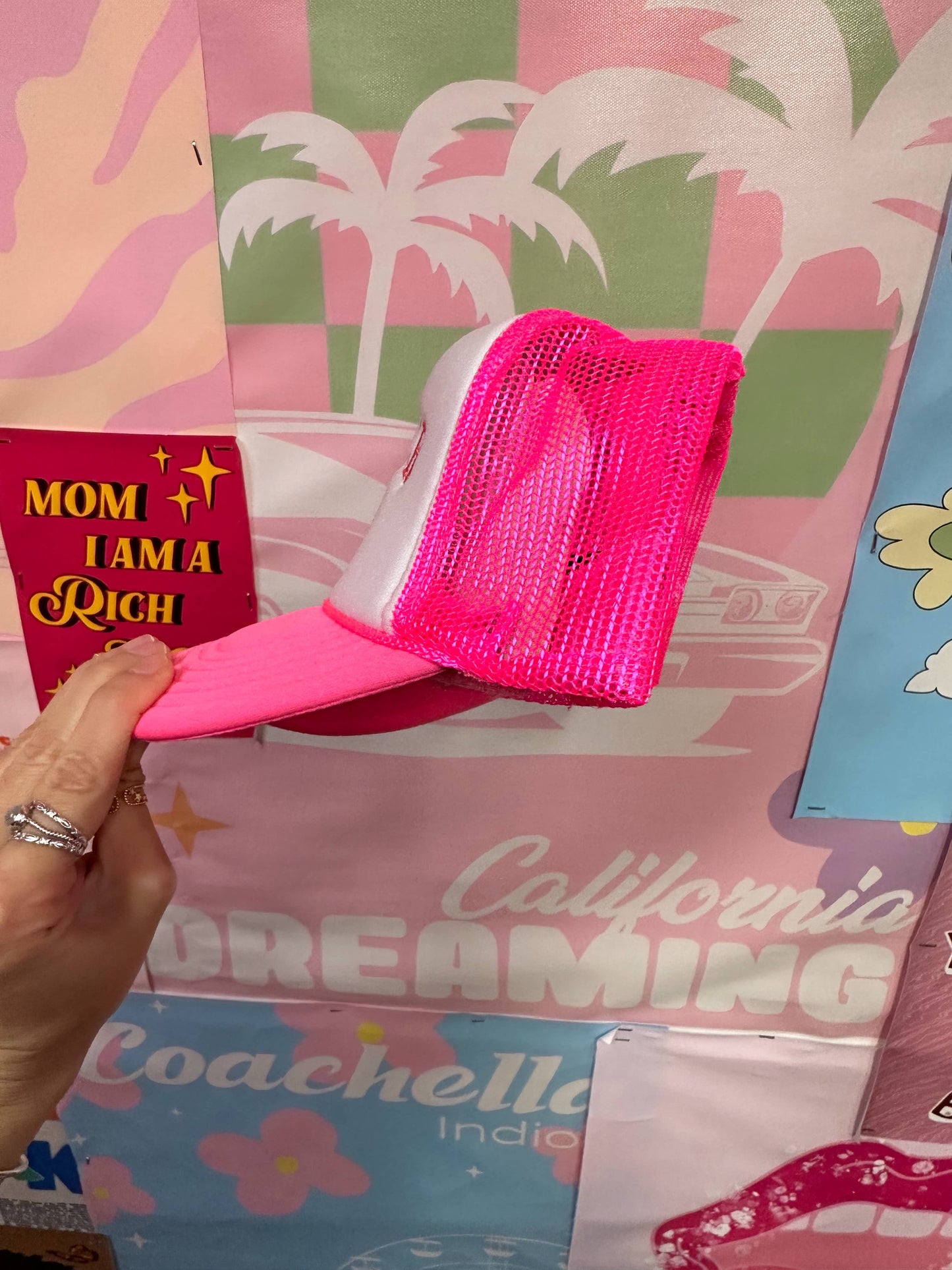 Hangover Hat-Hot Pink(Embroidery)