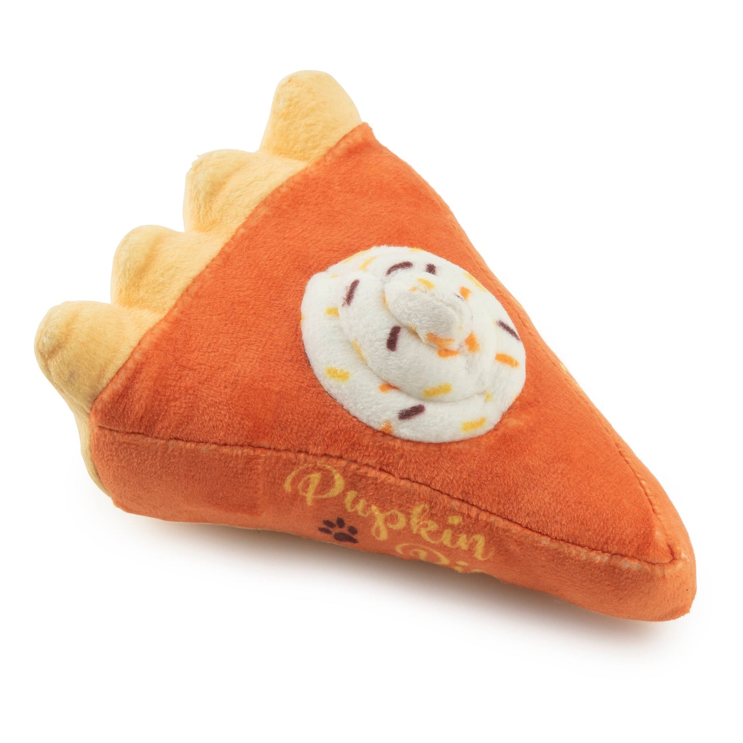 Pupkin Pie Slice Fall Dog Toy