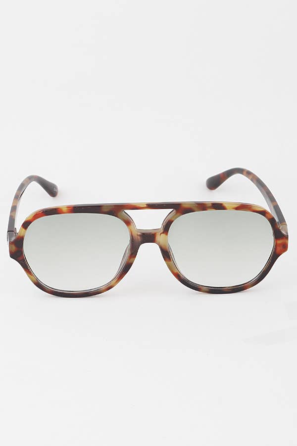 Classic Tinted Aviator Sunglasses : Mix color
