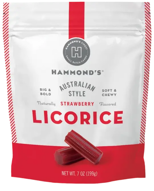 Australian Style Strawberry Licorice