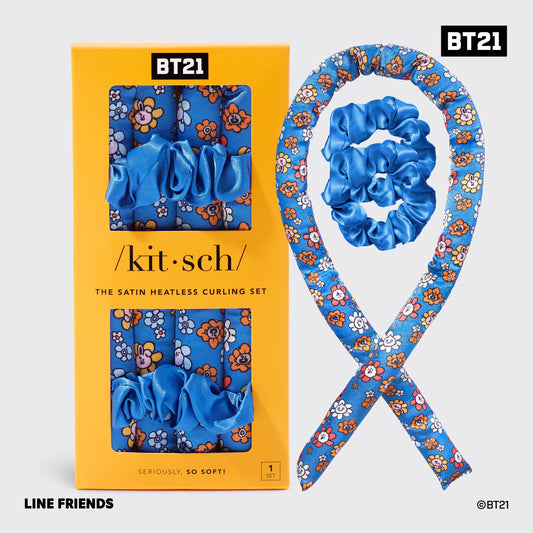 BT21 x Kitsch Heatless Curling Set - Universtar