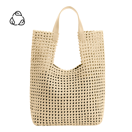 Rihanna Cream Extra Large Yellow Tote Bag