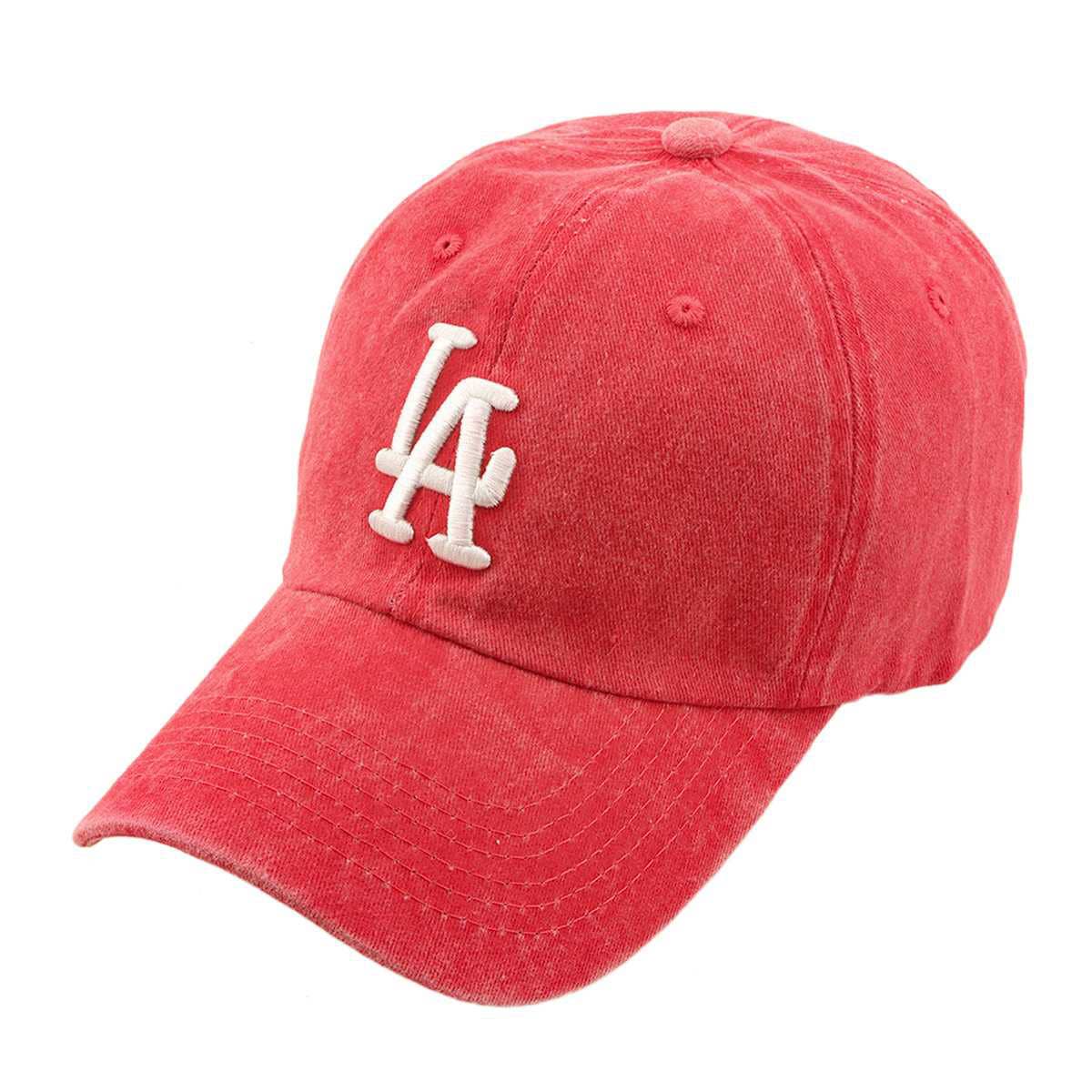 LA Embroidery Pigment Baseball Cap 207: ROYAL BLUE