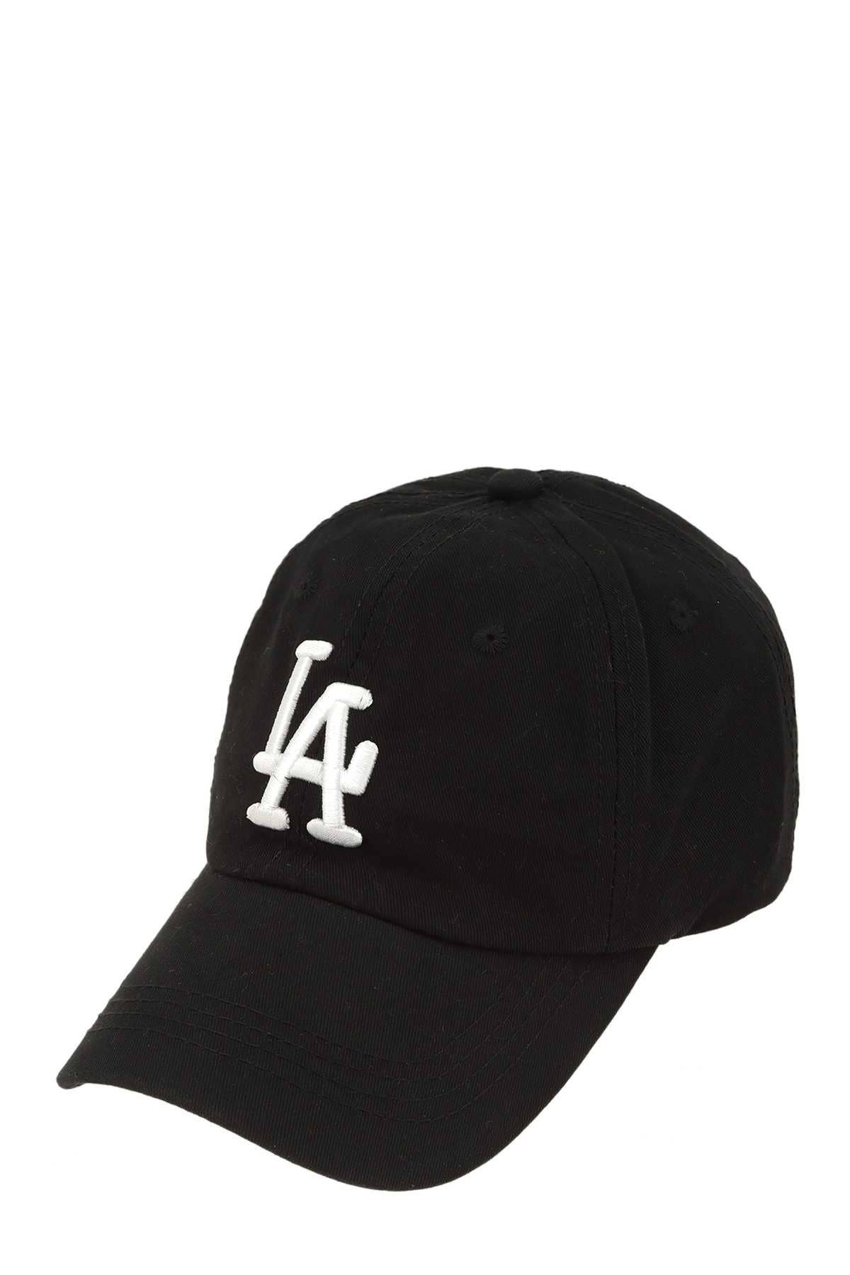 LA Embroidery Baseball Cap LT.Denim