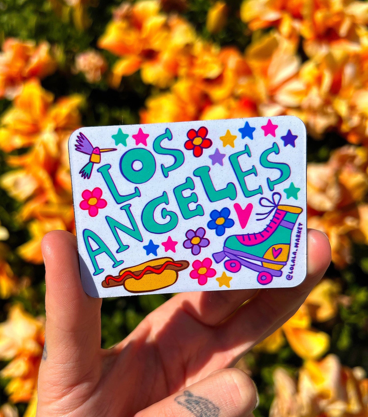 Los Angeles Magnet (TEAL)
