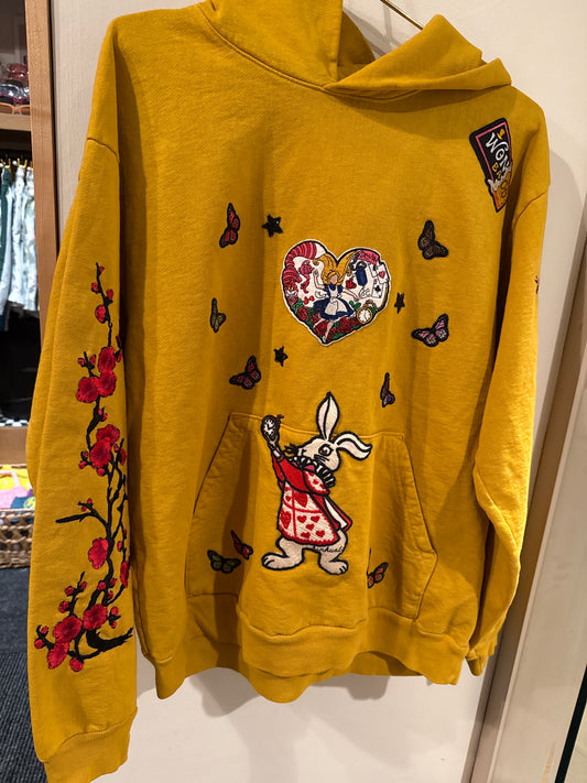 Adventure Hoodie Mustard L