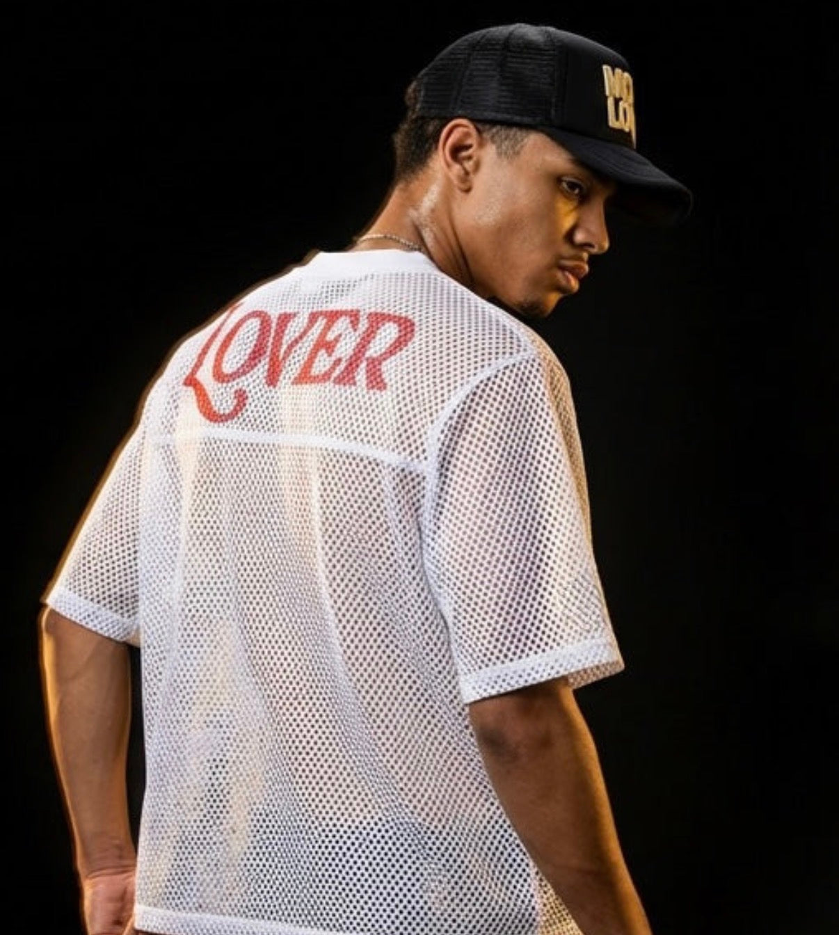 The Lover Mesh Box Jersey - White