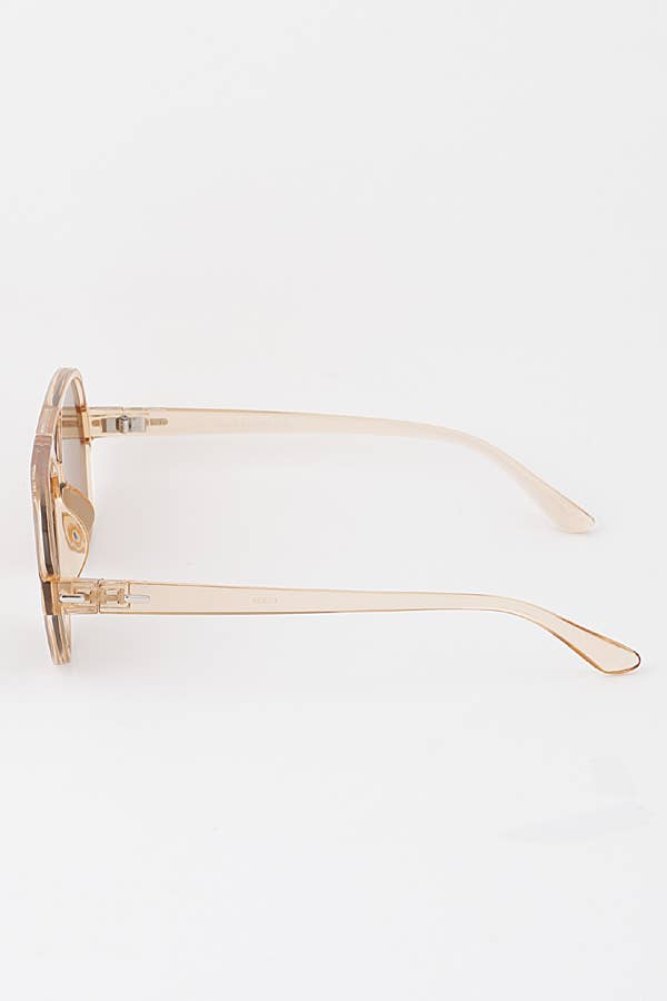 Classic Tinted Aviator Sunglasses : Mix color
