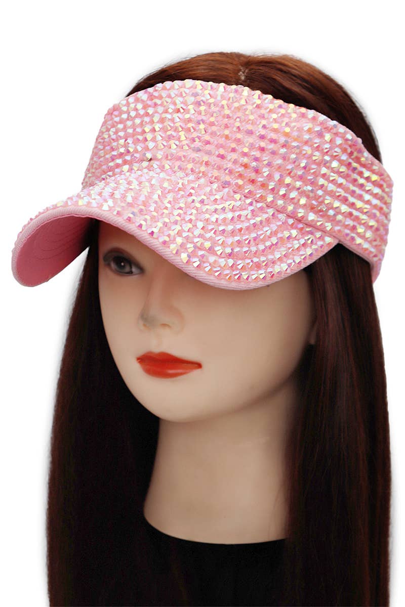 Bling Rhinestone Visor