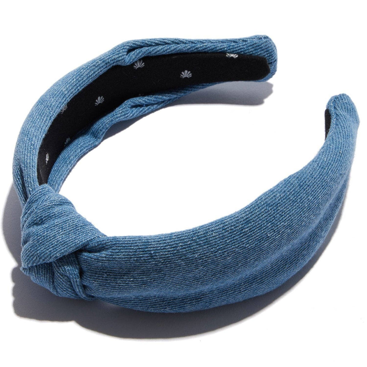 Light Denim Knotted Headband