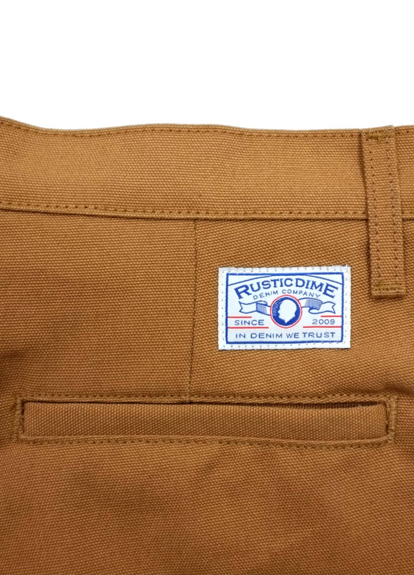 Tobacco Canvas Workwear Chino Men's Pants